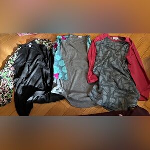 3 Lularoe Disney long sleeve shirts